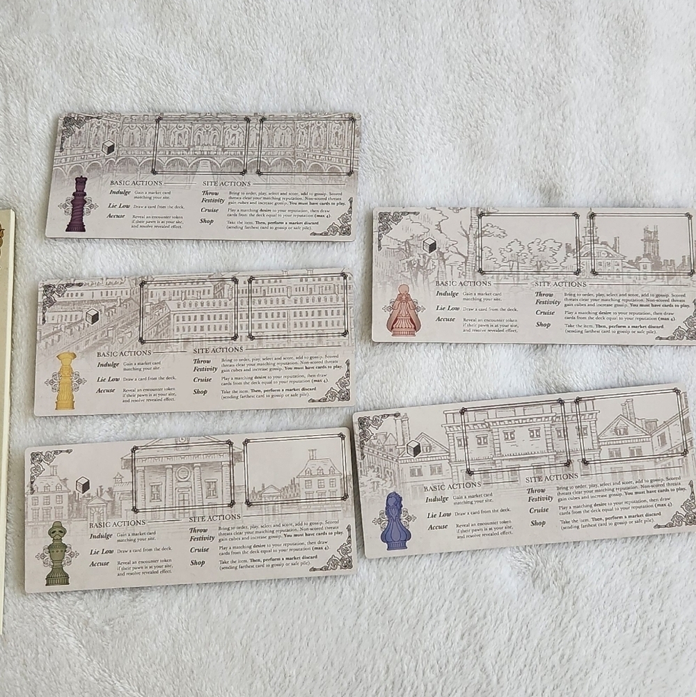 ✨ RARE Molly House Board Game - Kickstarter Edition w/ Metal Pawns ✨ - Picture 8 of 16